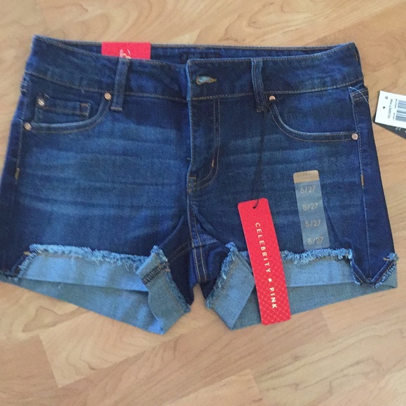Celebrity Pink Pants - Jean shorts